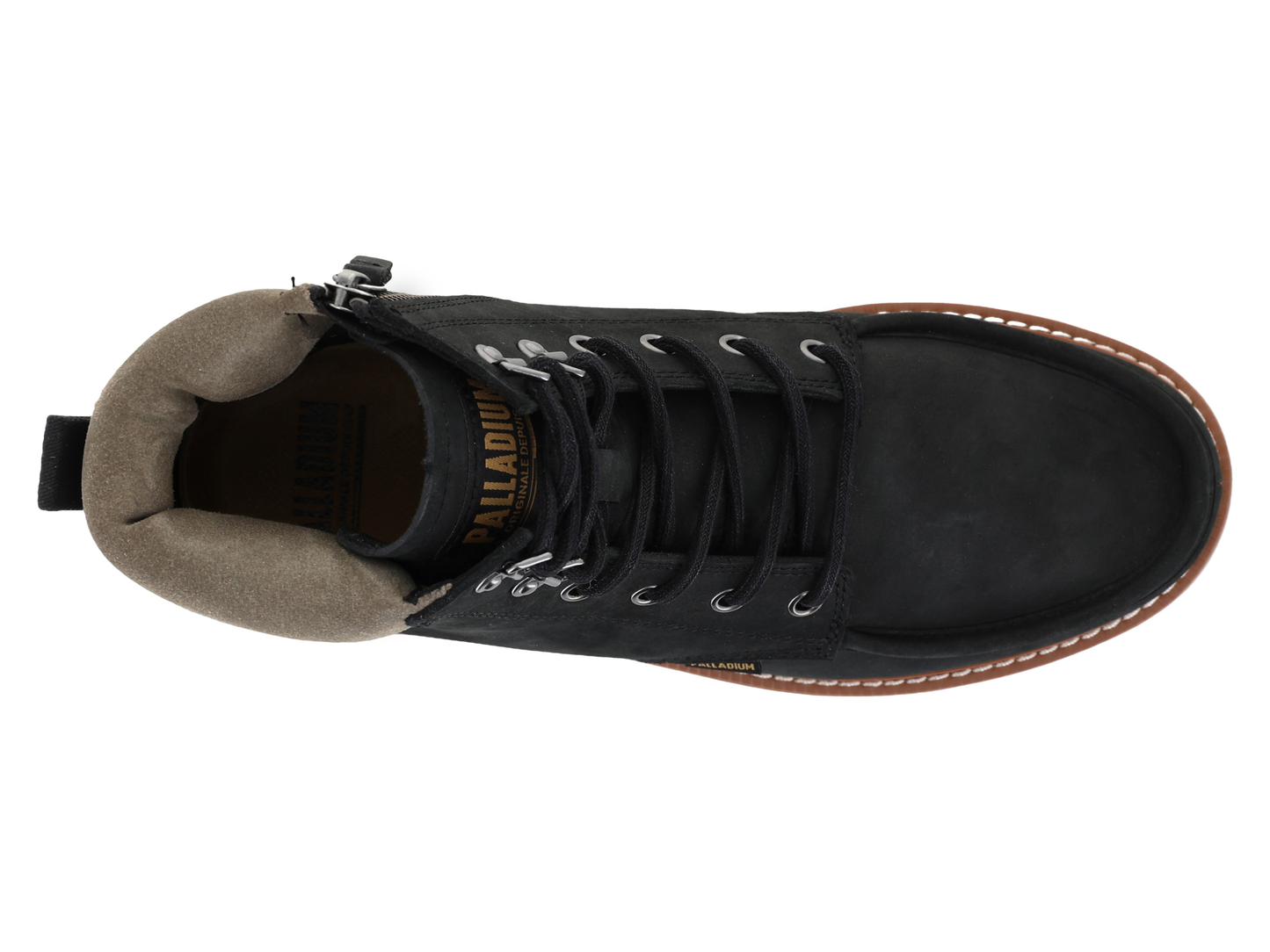 04985-001-M | TROOPERLITE GRIT ZIP | BLACK