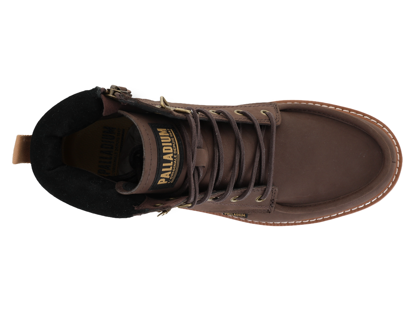 04985-249-M | TROOPERLITE GRIT ZIP | DARK COCOA