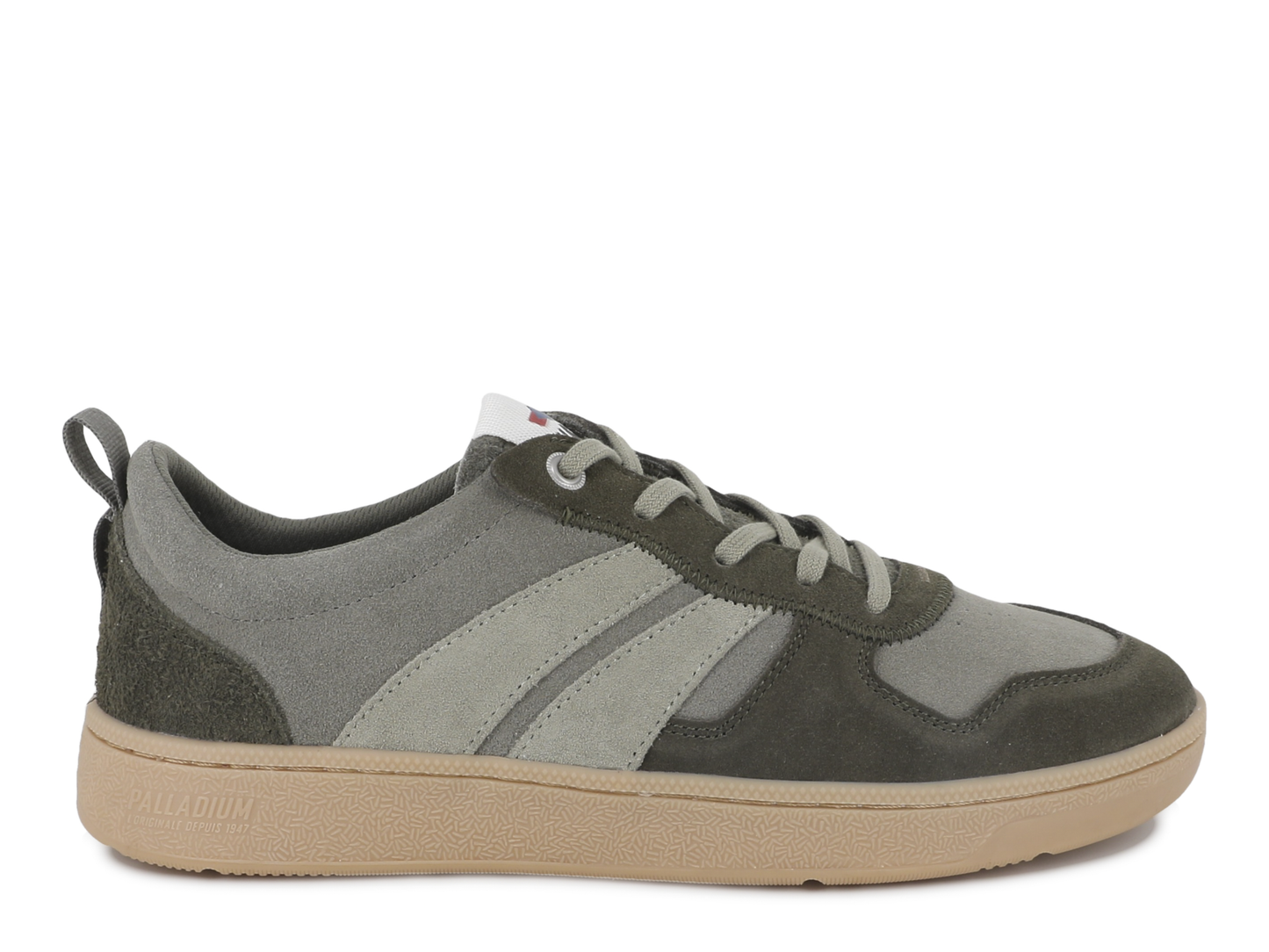 09505-343-M | PALLACUP FLAME SUEDE | OLIVE NIGHT/VETIVER