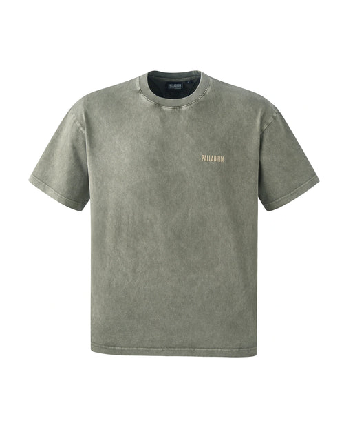 Oversized Vintage Washed Tee Shirt - PALLADIUM EU - 1