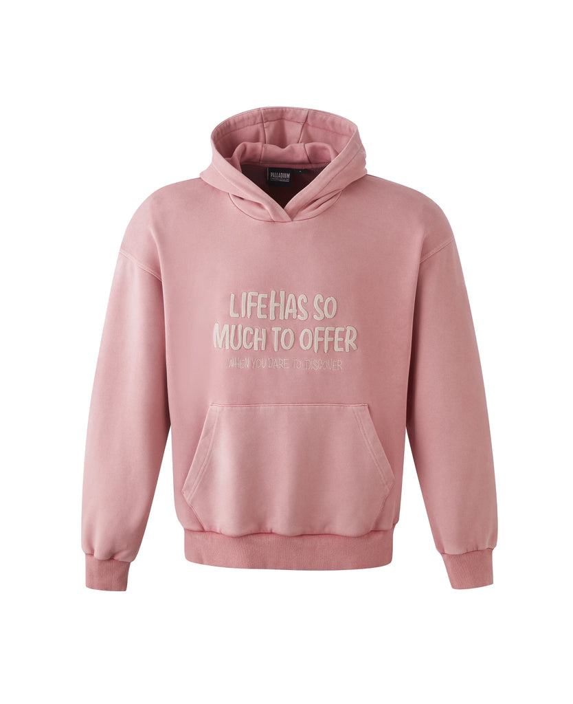 1713139-605 | U HOOD SWEATSHIRT 01 | BRIANDRIED APRICOT