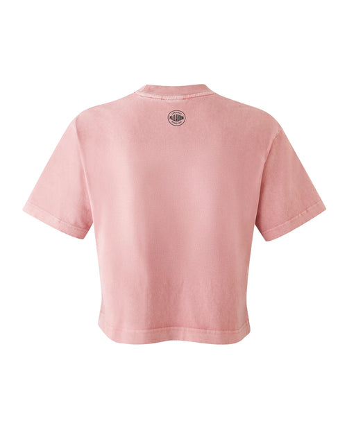 Cropped  Vintage Washed Tee Shirt - PALLADIUM EU - 2