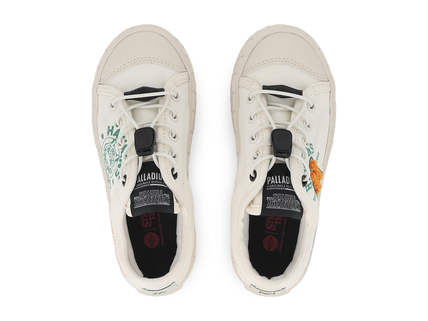54631-161-M | PALLA ACE TIGERS KID | CREAM WHITE