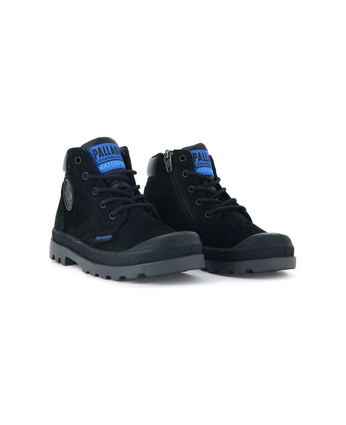 57216-010-M | PAMPA HI CUFF WP OZ | BLACK/BLACK - PALLADIUM EU - 7