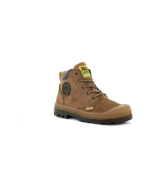 57216-257-M | PAMPA HI CUFF WP OZ | MAHOGANY - PALLADIUM EU - 2