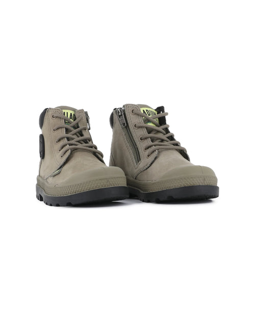 57216-308-M | PAMPA HI CUFF WP OZ | DUSKY GREEN - PALLADIUM EU - 5
