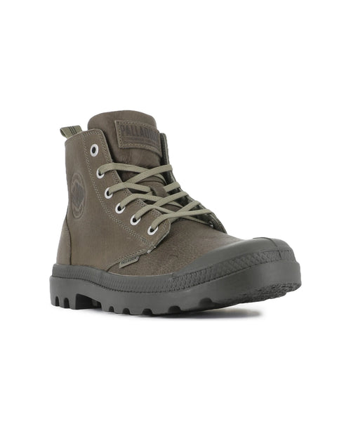 76888-308-M | PAMPA HI ZIP LTH ESS | DUSKY GREEN - PALLADIUM EU - 2