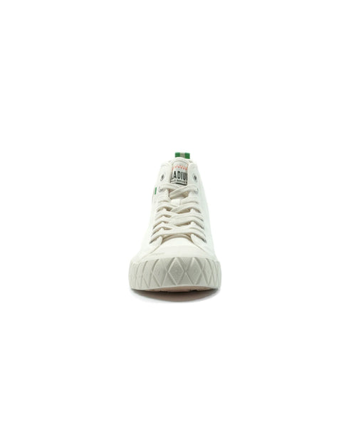 79142-180-M | PALLA ACE CHUKKA ORGANIC | CREAM WHITE - PALLADIUM EU - 5