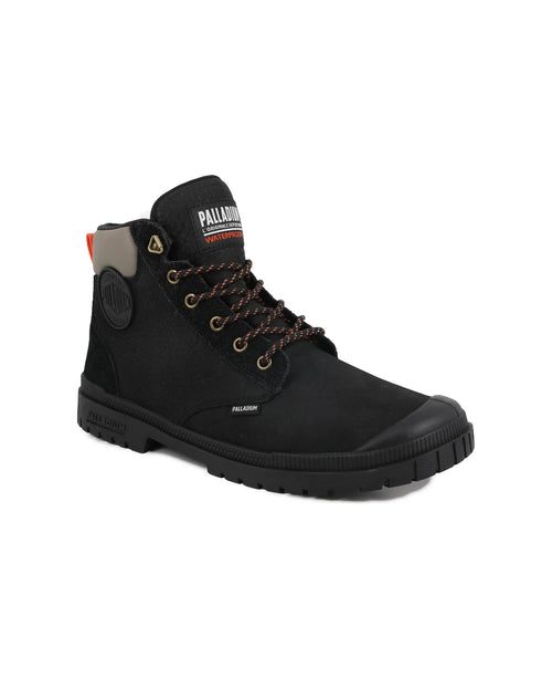 79568-008-M | SP20 CUFF LTH WP+ | BLACK - PALLADIUM EU - 2