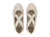 94645-244-M | RACER BALLERINA LEATHER | WHITECAP GRAY