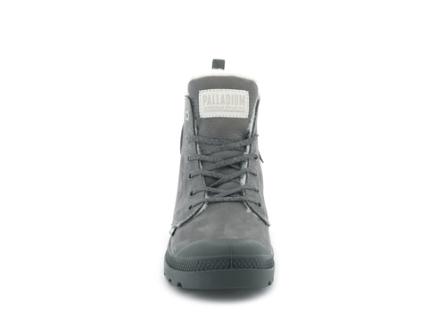 95982-055-M | PAMPA HI ZIP WL | CLOUDBURST/CHARCOAL GRIJS - PALLADIUM EU - 3