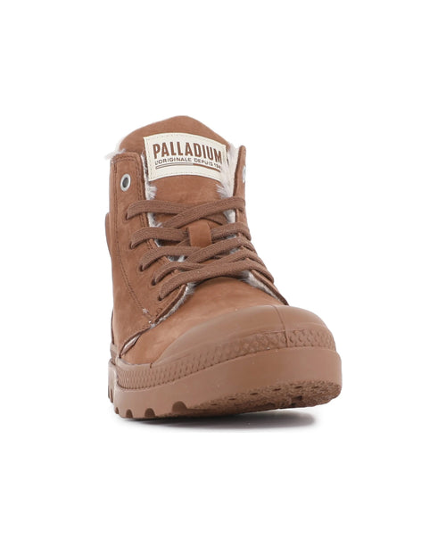 95982-291-M | PAMPA HI ZIP WL | RAW BROWN - PALLADIUM EU - 2
