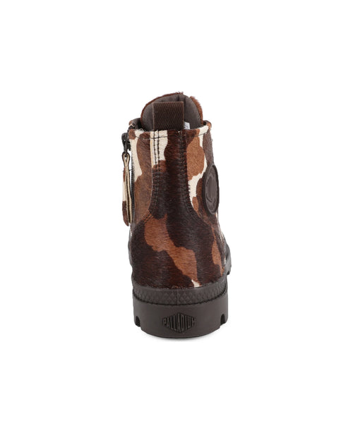 95983-911-M | PAMPA HI ZIP PONY | COW PRINT - PALLADIUM EU - 4
