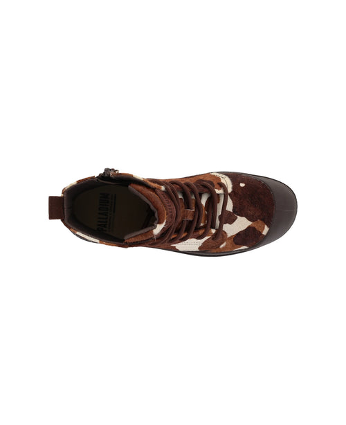 95983-911-M | PAMPA HI ZIP PONY | COW PRINT - PALLADIUM EU - 7