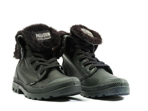 97962-001-M | BAGGY NUBUCK WL | BLACK/BLACK - PALLADIUM EU - 6