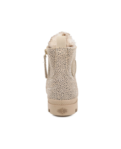 99519-257-M | PAMPA HI ZIP WL LEO | WARM SAND - PALLADIUM EU - 4