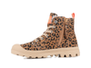 99519-974-M | PAMPA HI ZIP WL LEO | DEAR BROWN / BLACK