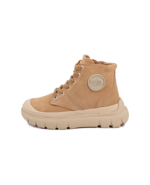 99553-252-M | PALLAPOP HI ZIP SDE | DEAR BROWN - PALLADIUM EU - 8