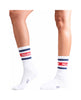SX7381-570 | MID HEIGHT STR SOCKS | FRENCH FLAG