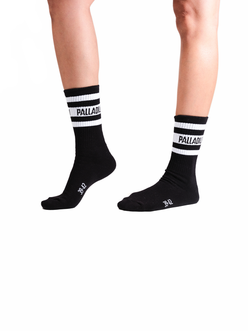SX7381-008 | MID HEIGHT STR SOCKS | BLACK - PALLADIUM EU - 3