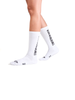 SX7385-100 | JACQUARD MID SOCKS 2 | WHITE